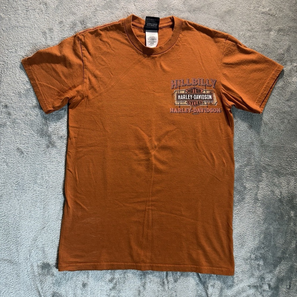 Harley Davidson T-Shirt Hillbilly Gatlinburg TN Size Small Graphic Tee Biker - Picture 2 of 9